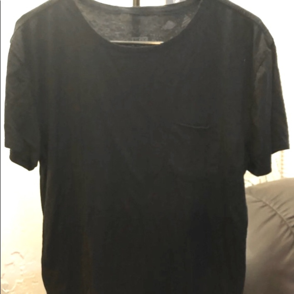 NEFF Classic One Pocket Black T-Shirt Sz Mens Medium Surf/Skateboarding Apparel